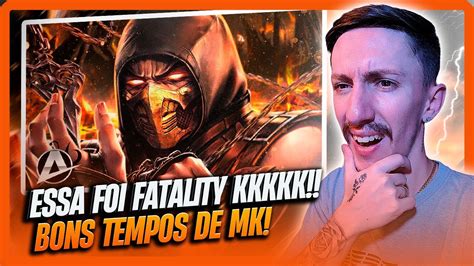 SAI DAI SUBZERO REAGINDO ao Scorpion Mortal Kombat Espírito da