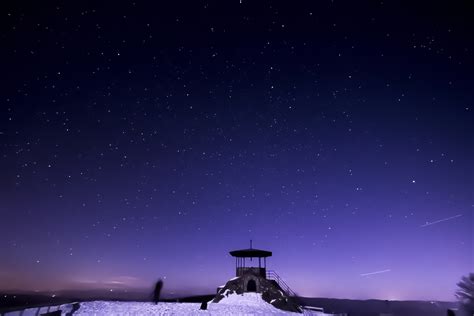 Cluster of stars, night sky, starry night, winter, snow HD wallpaper ...