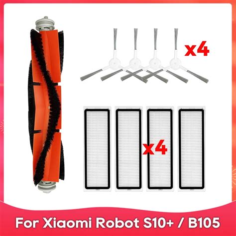 Fit For Xiaomi Robot Vacuum S10 S10 Plus B105 Roller Side Brush