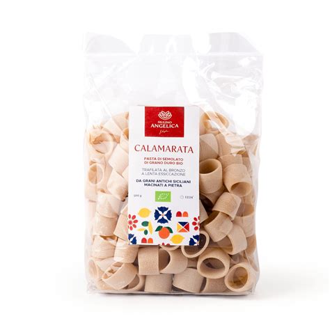 Calamarata Pasta Artigianale Di Grani Antichi Siciliani