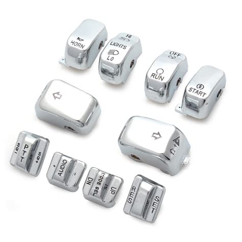 Amazon Chrome Hand Control Switch Caps Kit Housing Button Cover