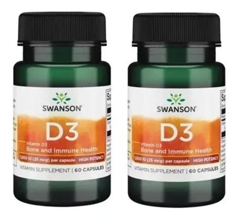 Vitamina D Alta Potencia C Psulas Iu Swanson Env O Gratis