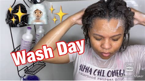 My Current Wash Day Routine For Relaxed Hair Ft Aphogee Youtube