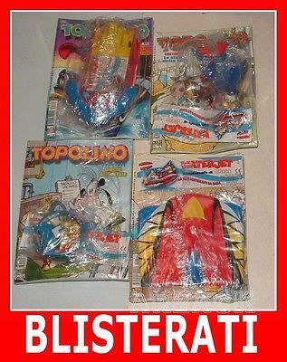 Lotto 4 TOPOLINO 2380 2383 Blisterati Con Gadget WATERJET Di