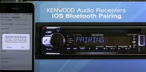 how to connect to kenwood bluetooth