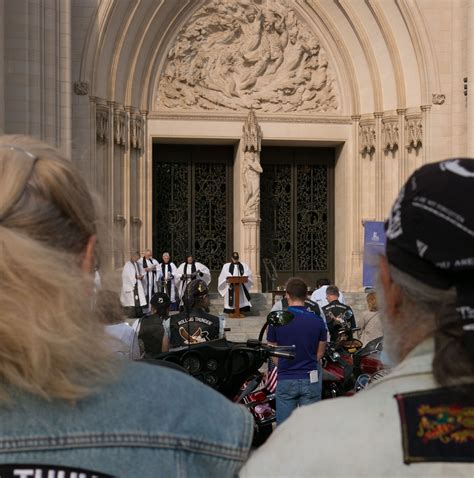 Washington National Cathedral Holds Blessing Of The Bikes For Rolling