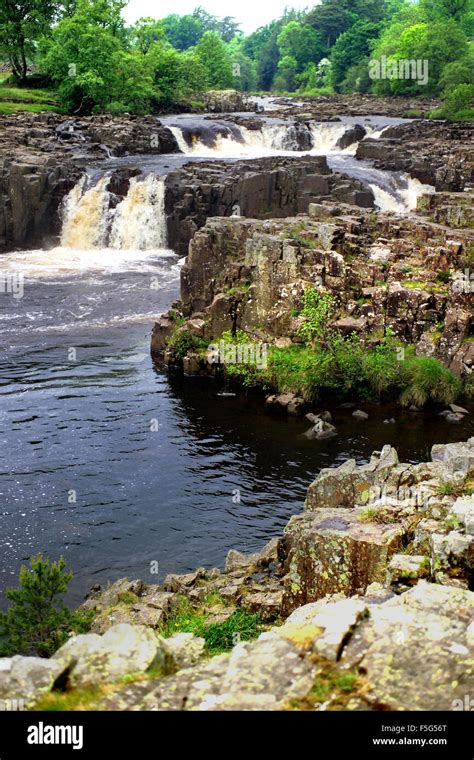 Low Force waterfall Stock Photo - Alamy