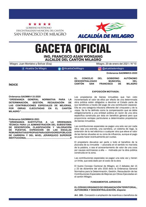 Gaceta 10 By Alberto Arevalo Issuu