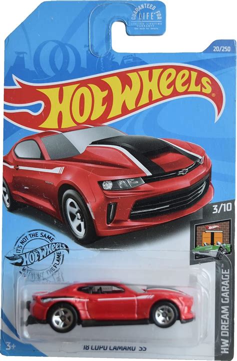 Hot Wheels Copo Camaro Ss Hw Dream Garage Rojo Yaxa Colombia