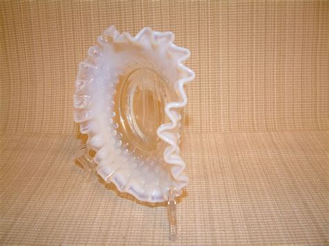 Fenton French Opalescent Hobnail Bon Bon Salado Creek Antiques