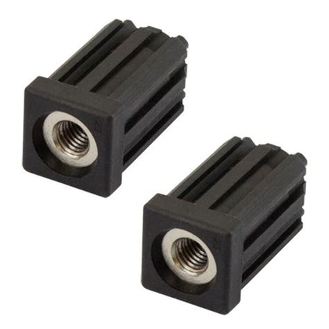 Richmond 25mm X M10 Square Threaded Tube Insert 2 Pack Bunnings