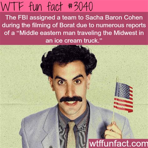 funny facts about the movie borat