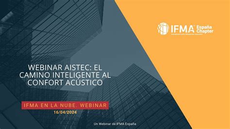 Webinar AISTEC El camino Inteligente al confort acústico YouTube