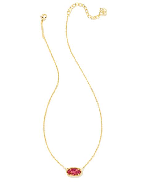 Elaina Gold Delicate Chain Bracelet In Berry Kyocera Opal Kendra Scott