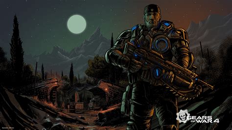 1920x1080 Marcus Gears Of War 4 Laptop Full HD 1080P ,HD 4k Wallpapers ...