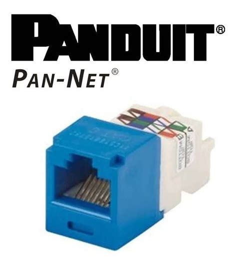 Conector Jack Cat Hembra Panduit Pan Net Tecnit