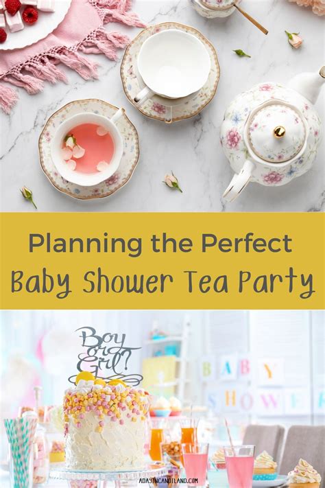 Planning The Perfect Baby Shower Tea Party A Day In Candiland