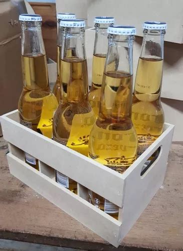 Cajon Porta Botellas O Latitas Fibrofacil X 3 Unidades En Venta En