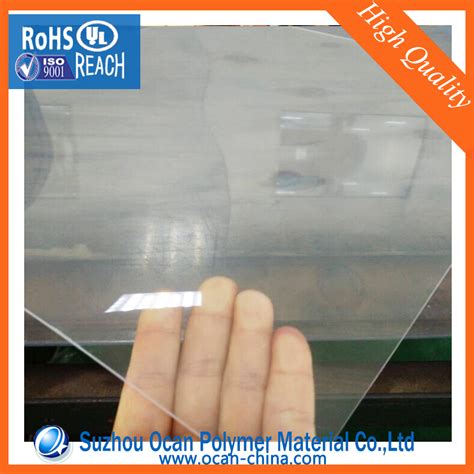 Good Impact Resistance Transparent Pvc Rigid Sheet Board For Bending