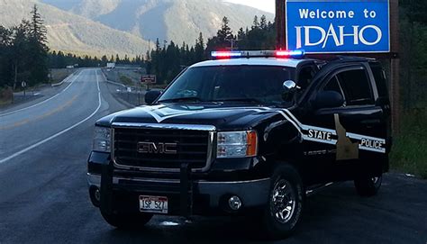 IDAHO STATE POLICE " YOU NEVER KNOW IN IDAHO " | Police cars, State ...