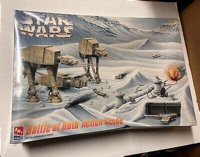 AMT ERTL Star Wars Model Kit Battle Of Hoth Action Scene Sealed NEW