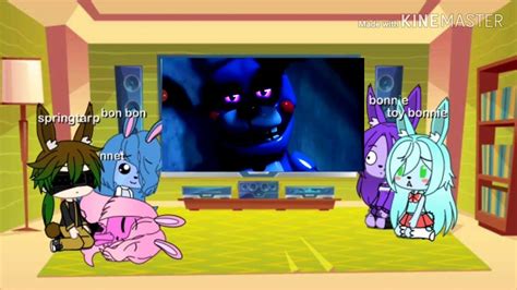 Bonnies React To Every Bonnie In A Nutshell Read Description Youtube