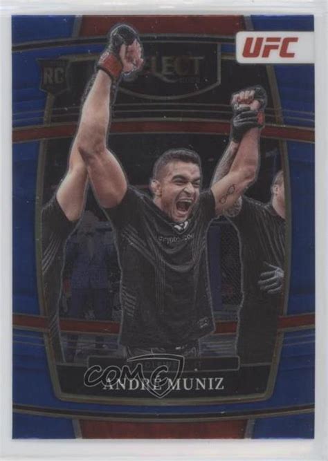 Panini Select Ufc Concourse Retail Blue Andre Muniz Rookie Rc