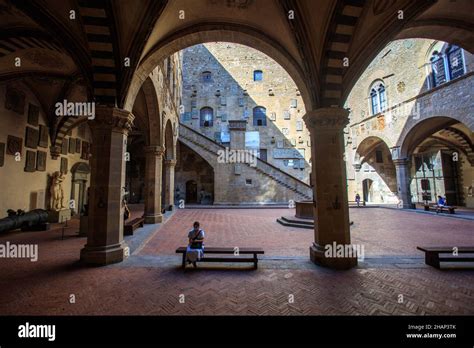 The Bargello National Museum Also Known As Palazzo Del Bargello Is An