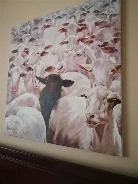 Enhance Your Home With The Black Sheep Oil Paintings By Igor Shulman