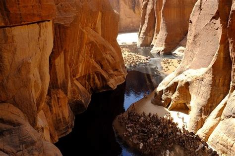 Guelta Darchei The Most Famous Permanent Water Source In The Ennedi