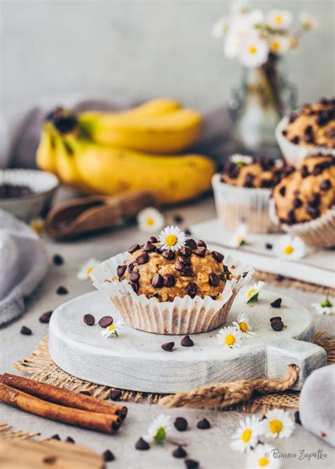 Bananen Muffins Einfach Saftig Gesund Vegan Bianca Zapatka Rezepte