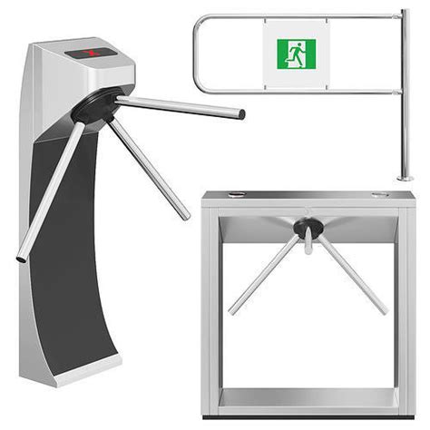 3d Model Perco Turnstile Vr Ar Low Poly Cgtrader