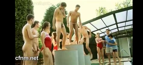 Naked CFNM mixed swimming - the ultimate experience in sexual freedom
