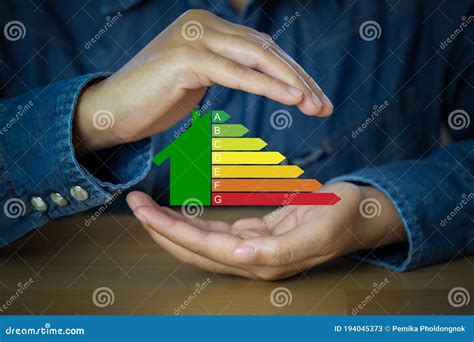 Energy Efficiency Symbol, Concept Saving Energy and Green Energy Stock ...