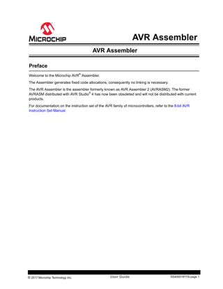 AVR Assembler Pdf