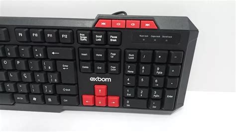 Teclado Gamer Abnt Ii Padrao Brasileiro Teclas Multimidia | Mebuscar Brasil