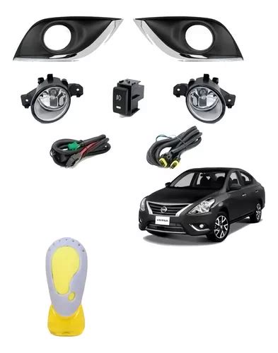 Kit Faros Niebla Versa 2015 2016 2017 2018 2019 Envio Gratis Meses