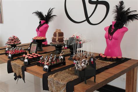 Chacomigoeventos Ch De Lingerie On A E Pink