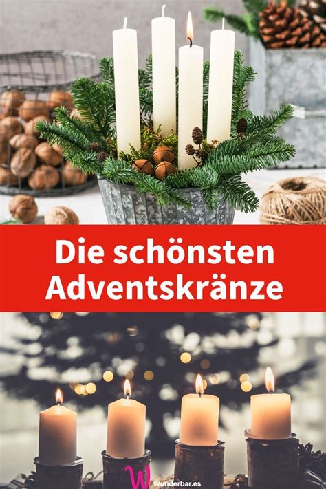 Adventskranz mal anders Neue Ideen für schöne Adventskränze