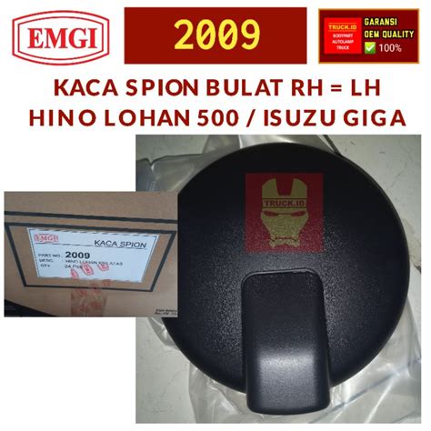 Jual KACA SPION BULAT HINO LOHAN 500 ISUZU GIGA TRONTON LH Shopee