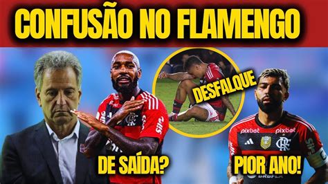 NOVA CONFUSÃO NO FLAMENGO DESFALQUE PARA A FINAL DA COPA DO BRASIL