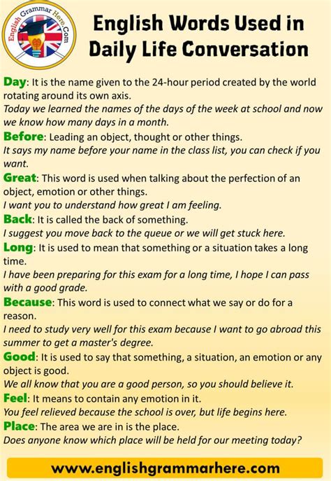 Sentences Examples 100 English Sentences Used In Daily Life English F92