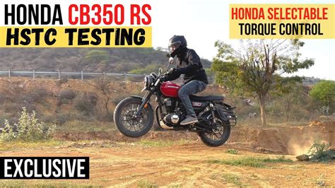 Honda CB350 RS Off Road HSTC Testing Exclusive Ride Review YouTube