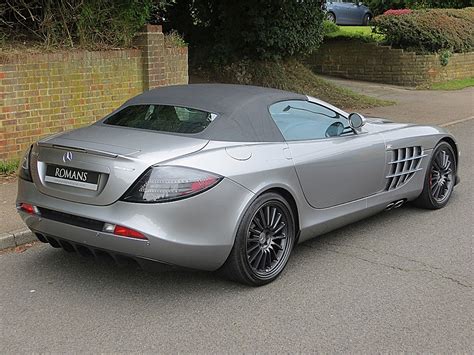 2009 Used Mercedes Benz Slr Mclaren Roadster 722s Crystal Antimony Grey