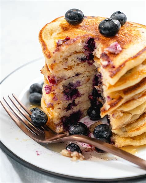 Easy Blueberry Buttermilk Pancakes Recipe Blueberry Pancakes Recipe