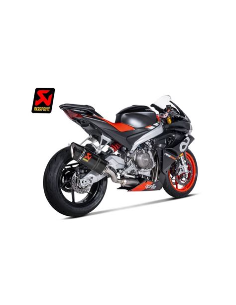 Scarico Completo Carbonio Omologato Akrapovic Aprilia Rs Tuono