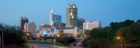 Raleigh Skyline Panorama