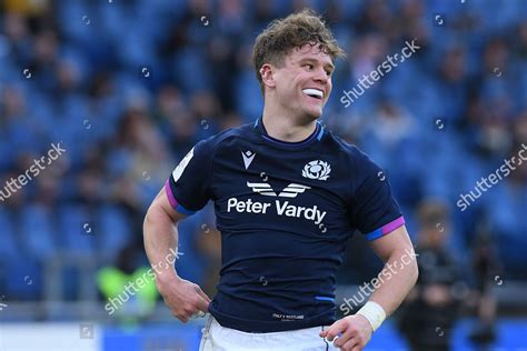 Darcy Graham Scotland Celebrating After Scoring Editorial Stock Photo ...