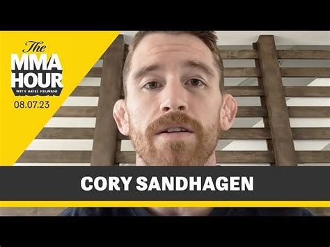 "Not going to think too far into it" - Cory Sandhagen set to be out for ...