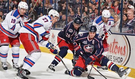 New York Rangers Stun Columbus With 3 Goals In 1 17 New York Rangers